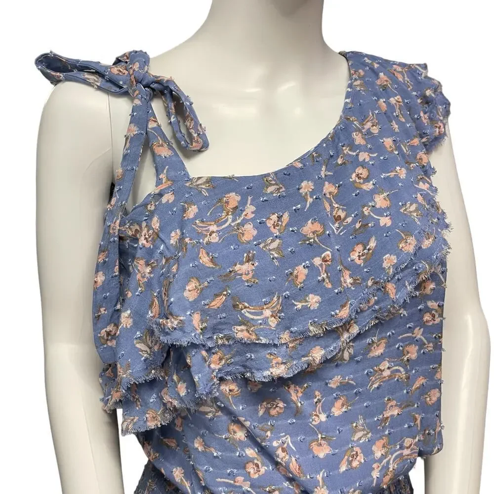 Planet Blue Life Mini Skort Skirt and Top Matching Set Size S